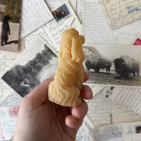 Beeswax Dog Candle