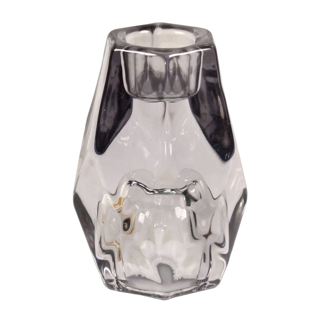 Farmer's Son Co. - Black Glass Candle Holder - Large