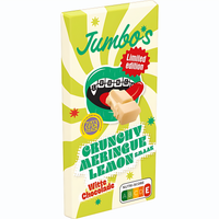 Jumbo - Crunchy Meringue & Lemon White Chocolate Bar