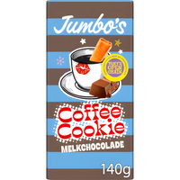 Jumbo - Coffee & Cookie Milk Chocolate Bar