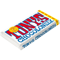 Tony's Chocolonely - 28% Milk White Chocolate Bar