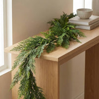 Real Touch Faux Cypress Garland - 60 Inch