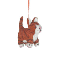 Felt Cat Hanging Decoration
