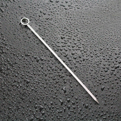 Steel Circle Cocktail Pin