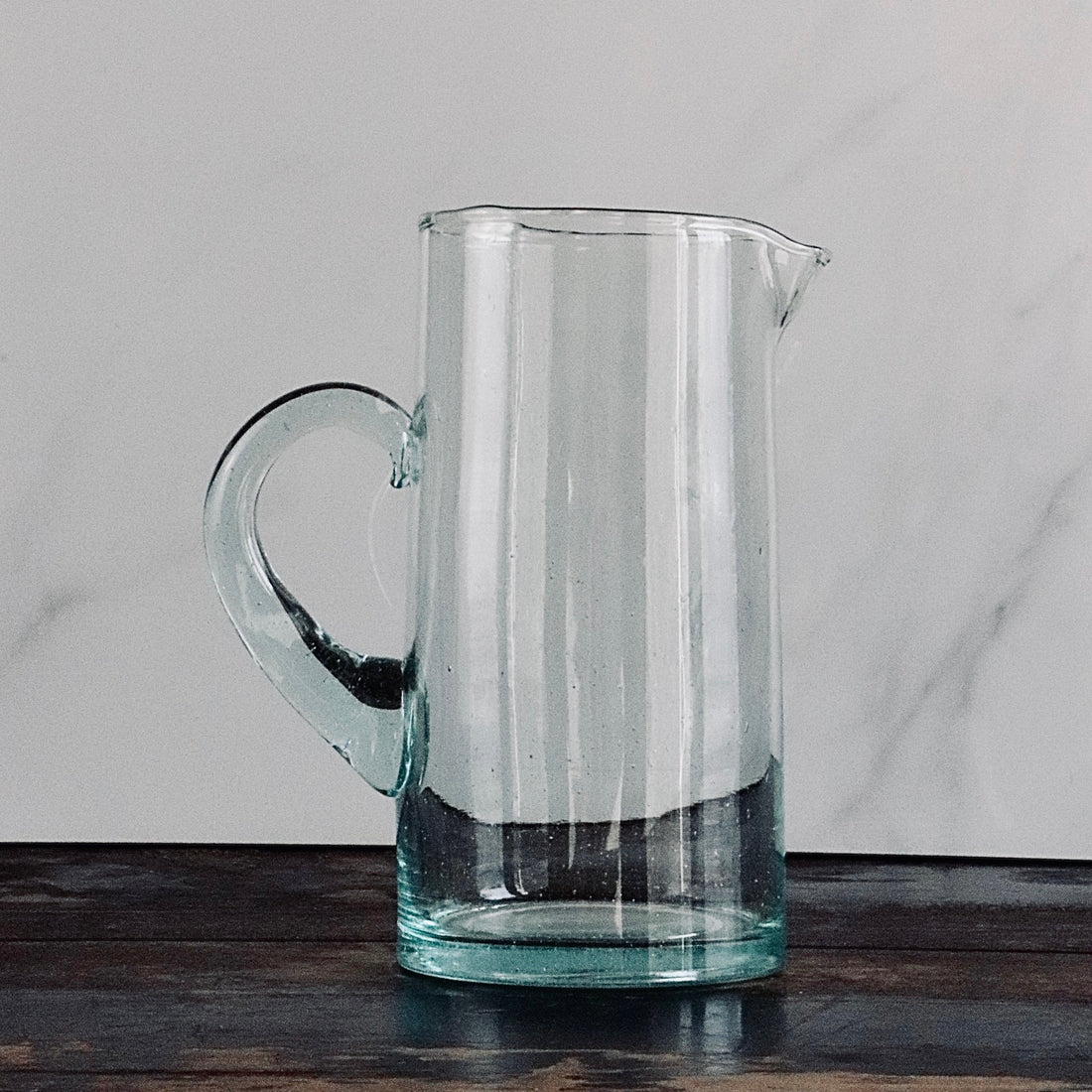 Recycled Glass Pitcher