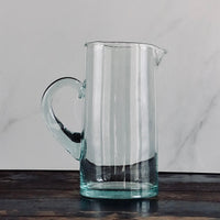 Recycled Glass Pitcher