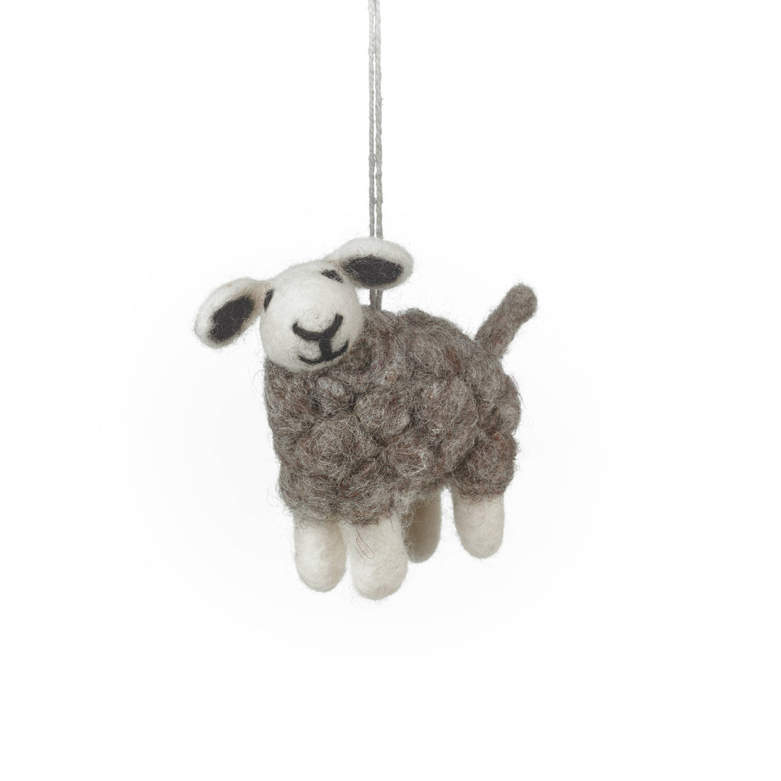 Felt Herdwick Sheep Hanging Decoration