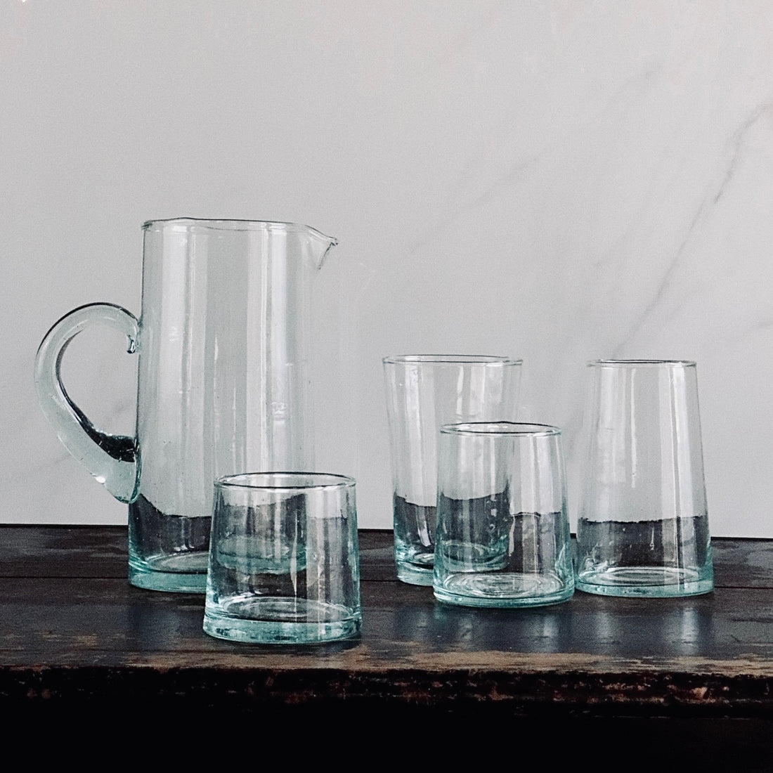 Morocco Recycled Highball Glass