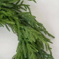 Real Touch Faux Norfolk Pine Wreath - 26 Inch
