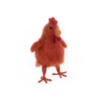 Felt Hen Hanging Decoration