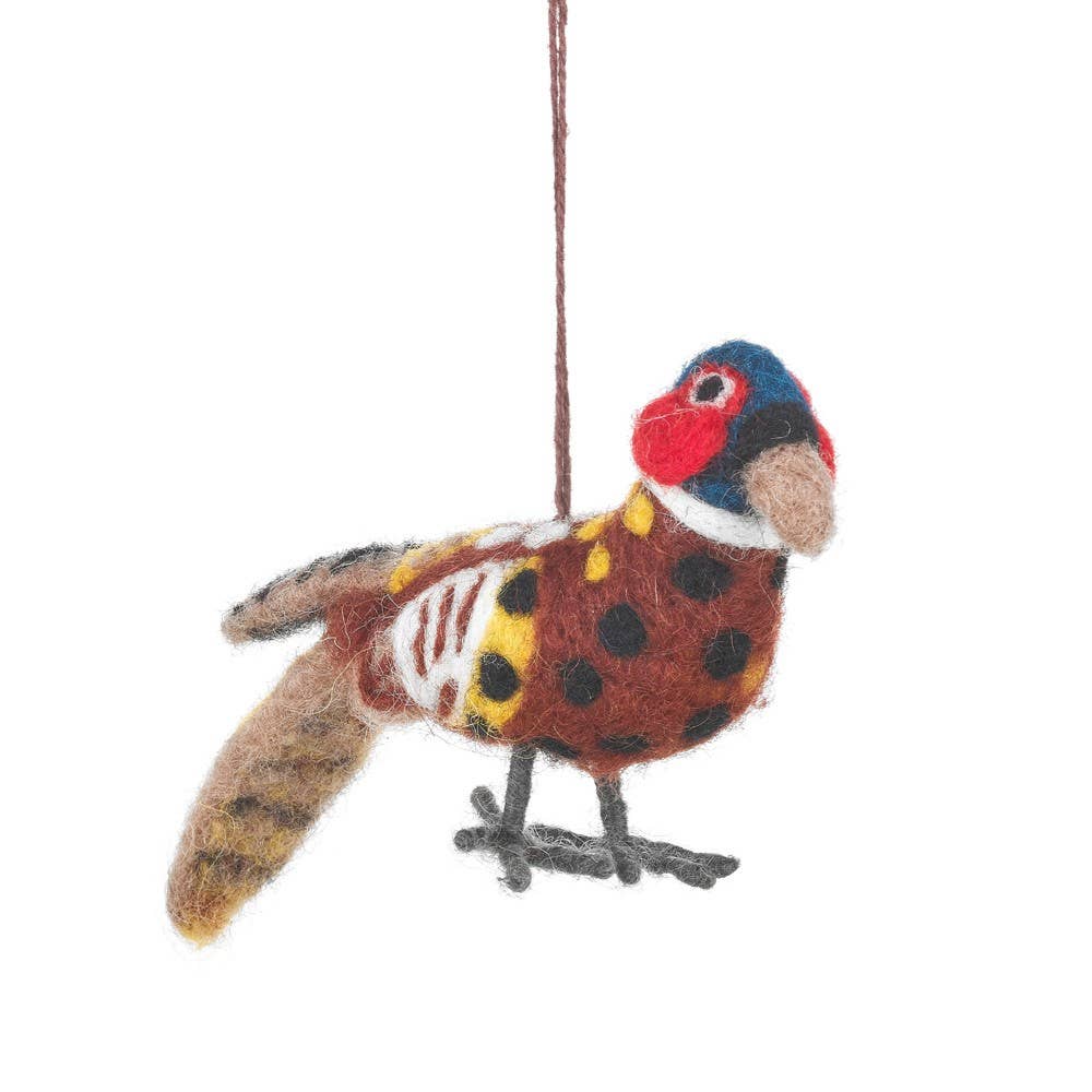 Pheasant Hanging Decoration