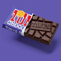 Tony's Chocolonely - 42% Pretzel Toffee Chocolate Bar