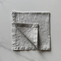 Linen Dinner Napkin - Pencil Stripe