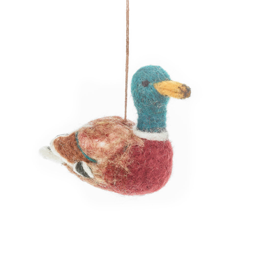 Felt Mallard Hanging Decoration