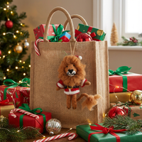 Felt Sutton the Santa Lion Hanging Decoration