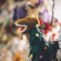Felt Tree-Rex Tree Topper