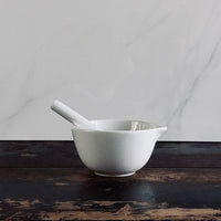 Porcelain Mortar & Pestle Set - 400 ML