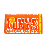 Tony's Chocolonely - 32% Caramel Sea Salt Chocolate Bar 90g
