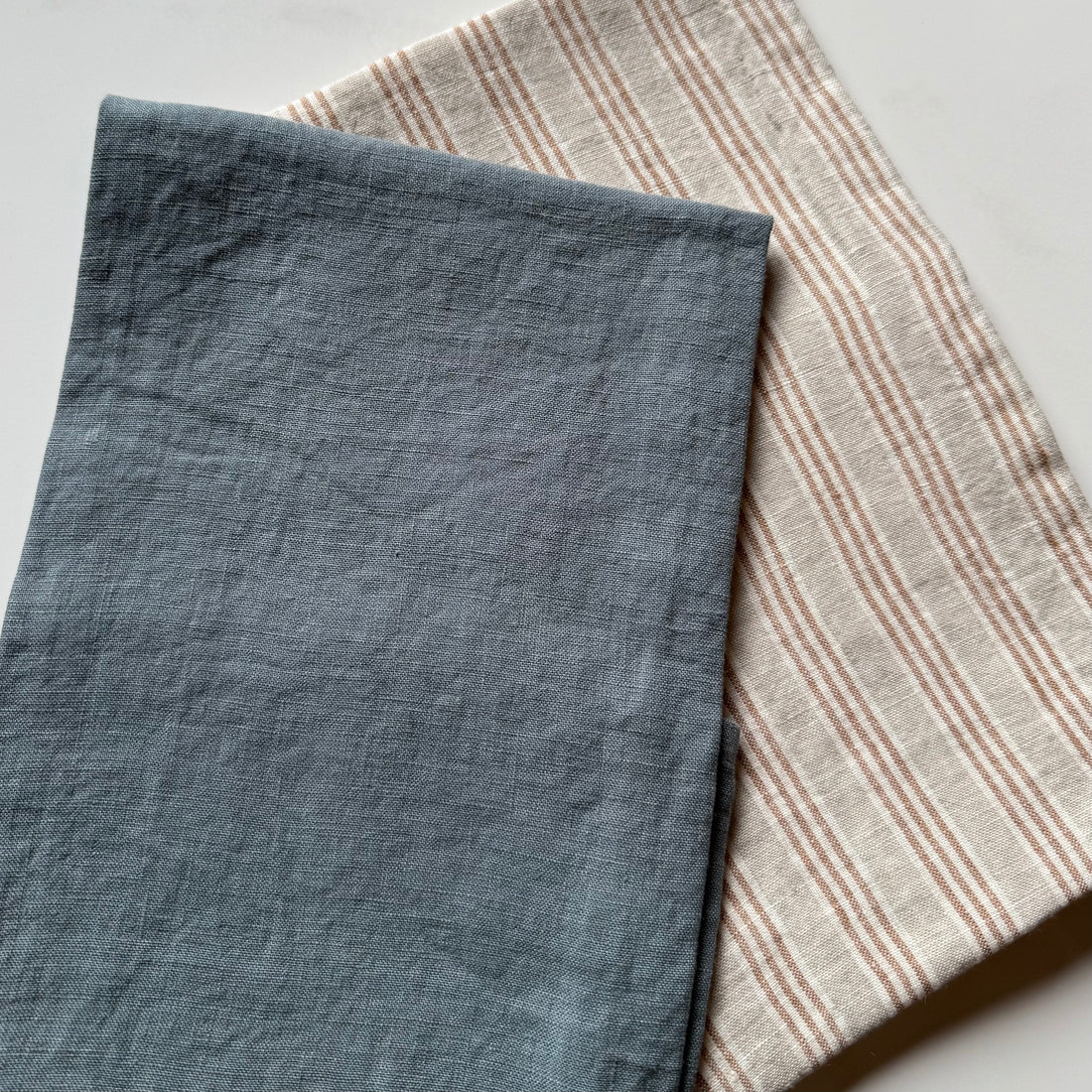 Linen Kitchen Towel - Bluestone