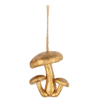 Antique Mushroom Trio Ornament