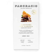 Pancracio - 42% Almond & Orange Milk Chocolate Bar