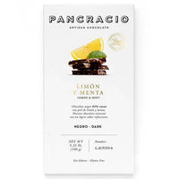 Pancracio - 64% Lemon & Mint Dark Chocolate Bar