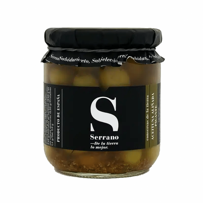 Serrano - Spicy Garnished Olives