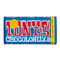 Tony's Chocolonely - 70% Dark Chocolate Bar