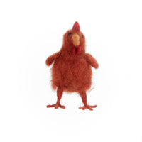 Felt Hen Hanging Decoration