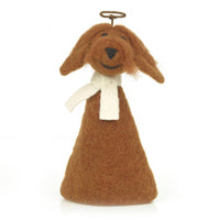 Felt Dog Christmas Tree Topper