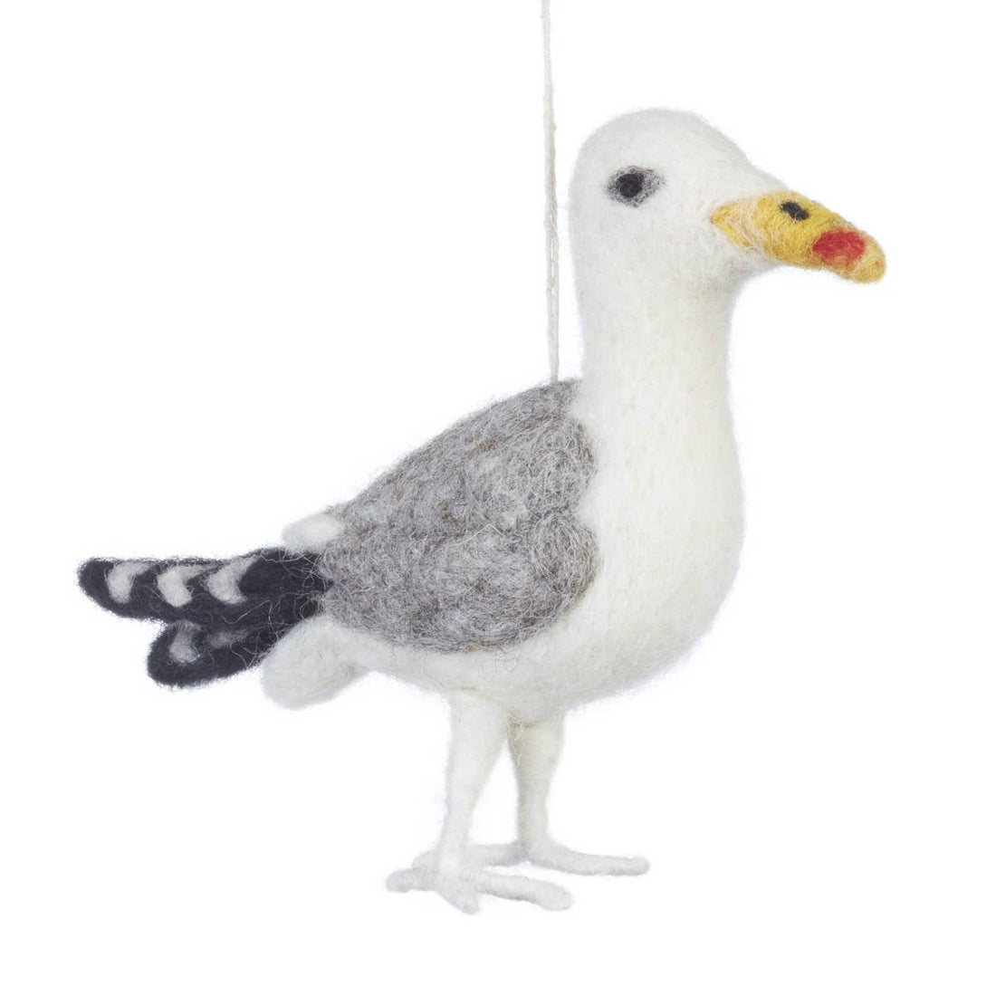 Felt Seagull Hanging Decoration