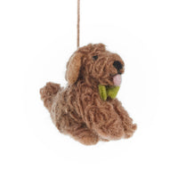 Felt Cassie the Cockapoo Hanging Decoration
