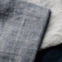 Linen Kitchen Towel - Herringbone