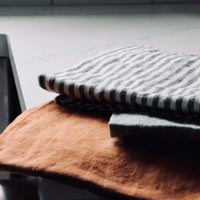 Linen Kitchen Towel - Golden Ochre