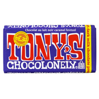 Tony's Chocolonely - 42% Pretzel Toffee Chocolate Bar