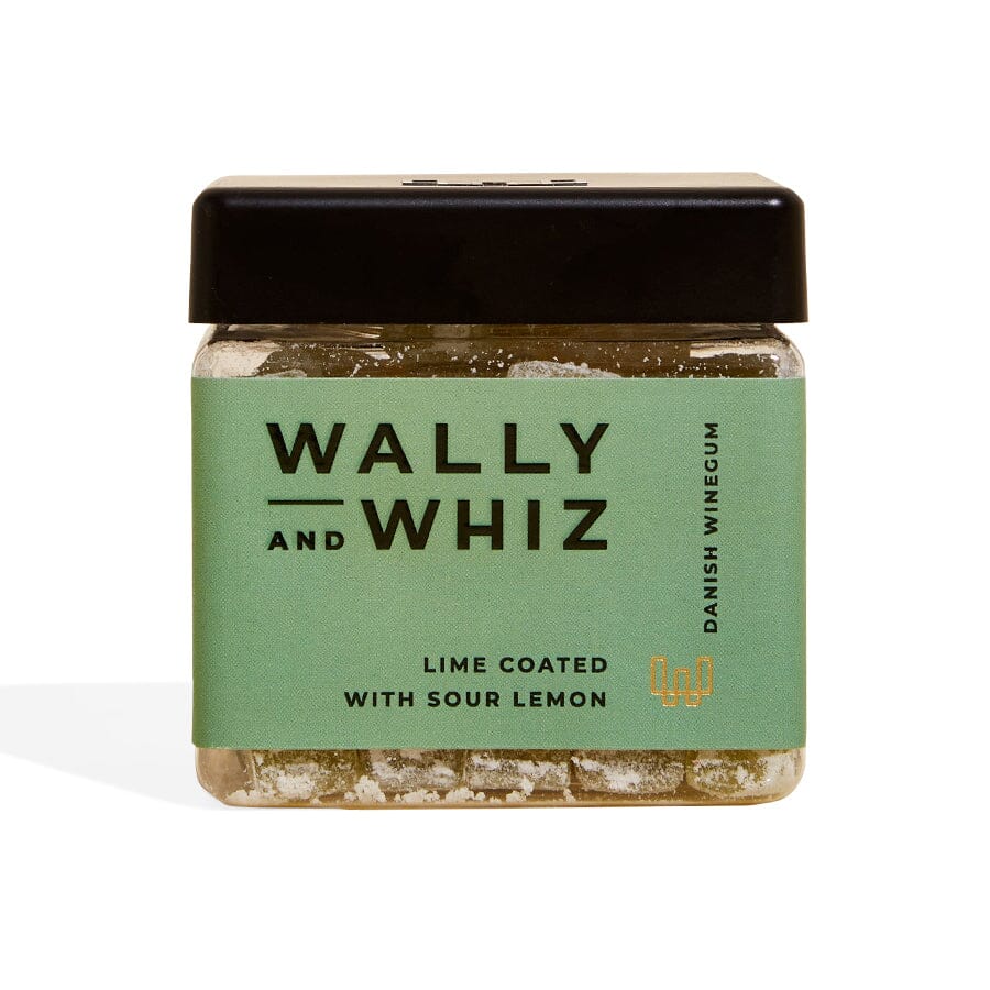 Wally & Whiz - Lime Wine Gum with Lemon Dust