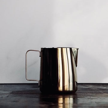 Brass Patina Frothing Pitcher