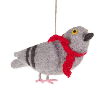 Felt Pigeon Hanging Decoration