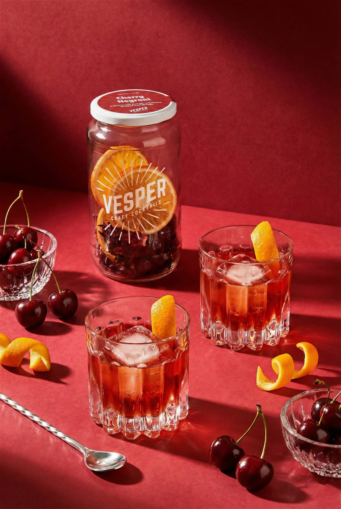 Vesper - Cherry Negroni Cocktail Kit