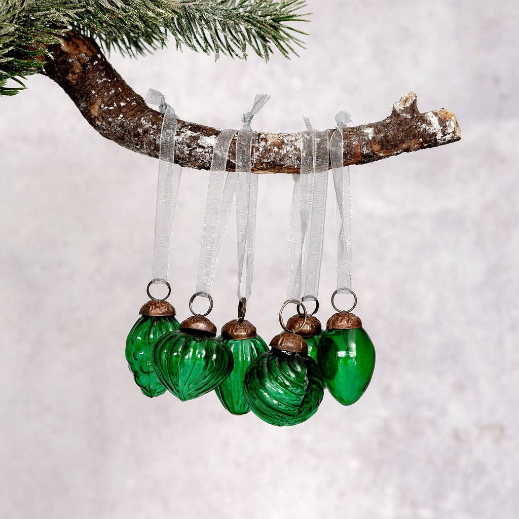 Emerald Luster Ornament - One Inch (Assorted)