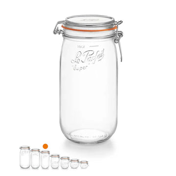 Le Parfait - Super Clip-top Jar - 1.5 Litre