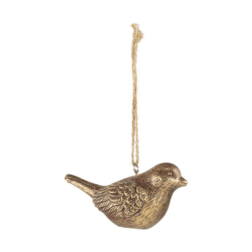 Champagne Bird Ornament