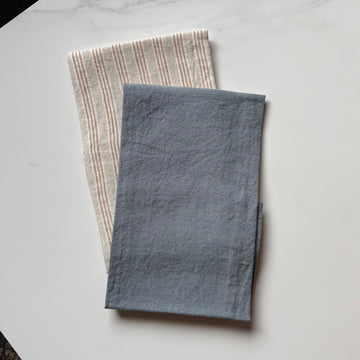 Linen Kitchen Towel - Bluestone