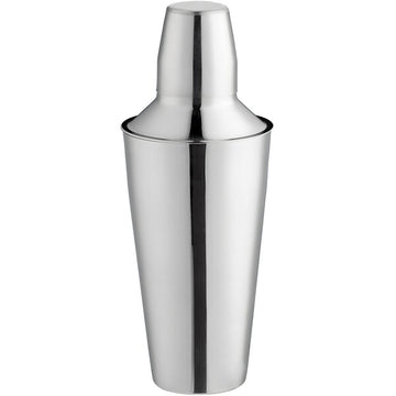 Stainless Steel 3 Piece Cocktail Shaker - 28 oz