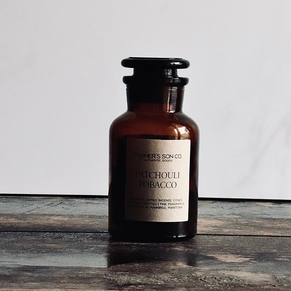 Farmer's Son Co. - Patchouli + Tobacco Incense Cones