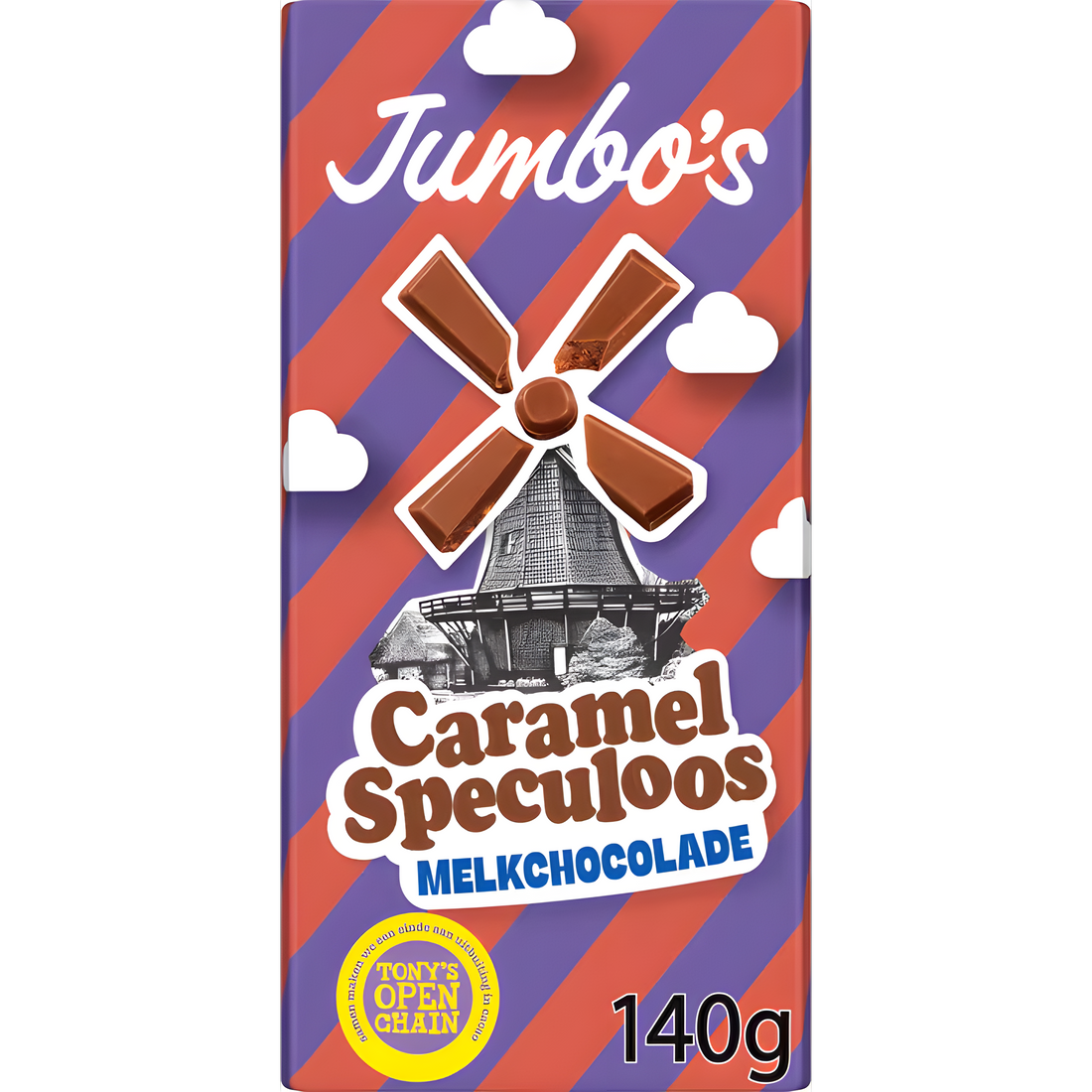 Jumbo - Caramel & Speculoos Milk Chocolate Bar