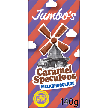 Jumbo - Caramel & Speculoos Milk Chocolate Bar
