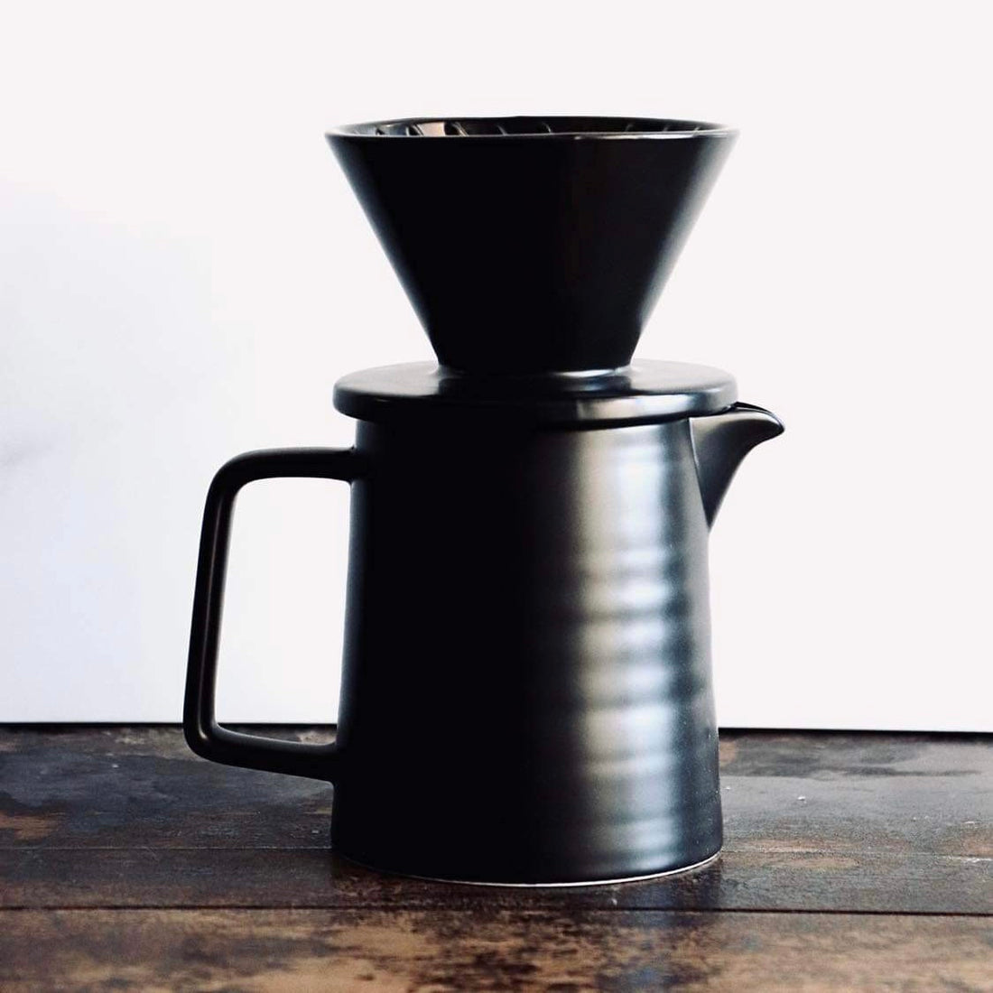 Pour Over Kettle Set - Black