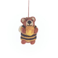 Honey Bee Bear Hanging Decoration