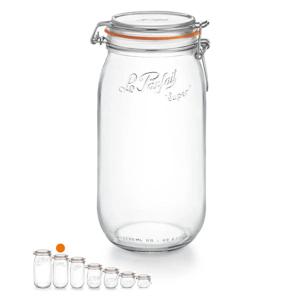 Le Parfait - Super Clip-top Jar - Two Litre